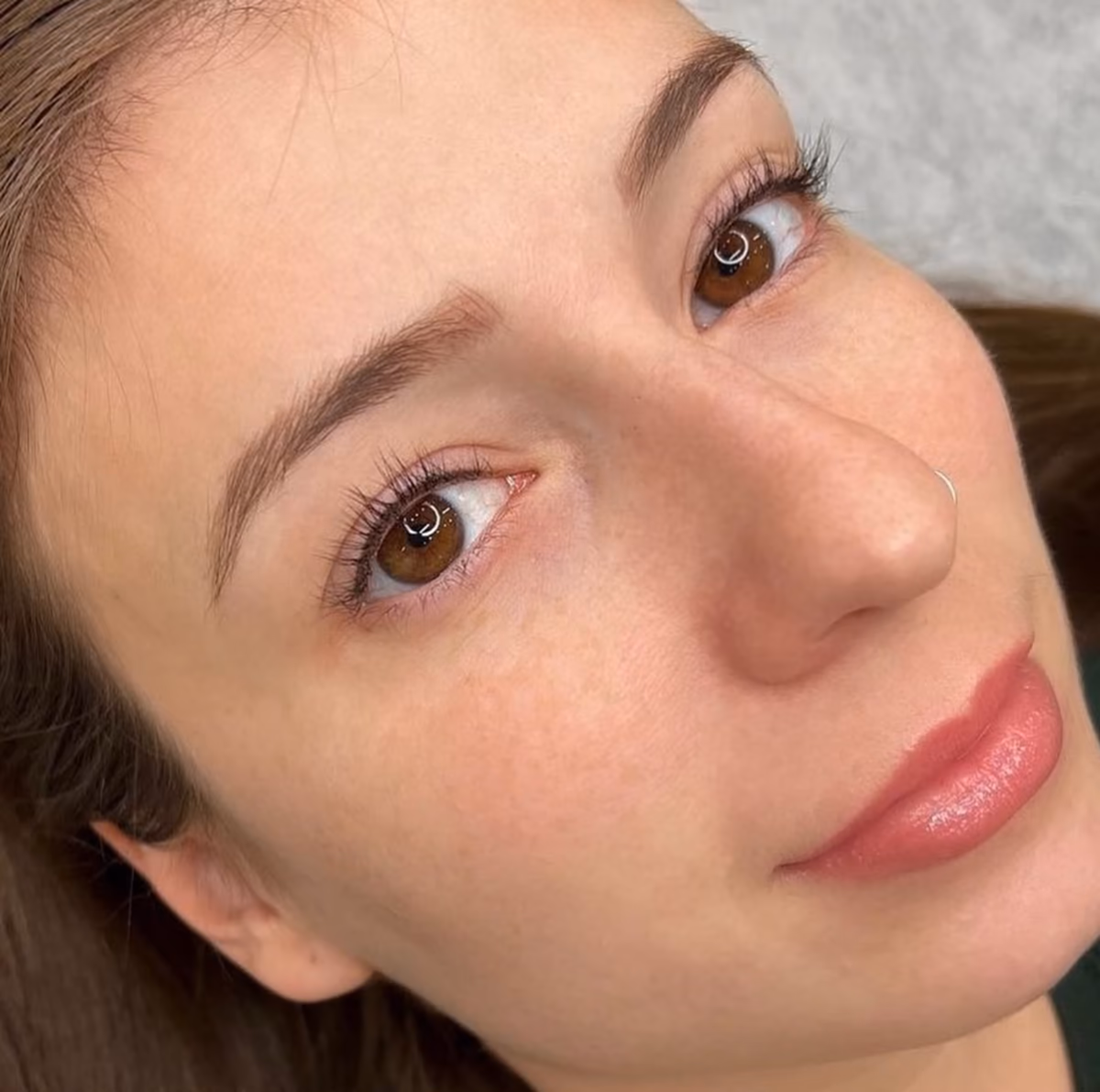 Resultado de la promo Full Face — labios, delineado de ojos y cejas — en el Estudio Antonella Paludi